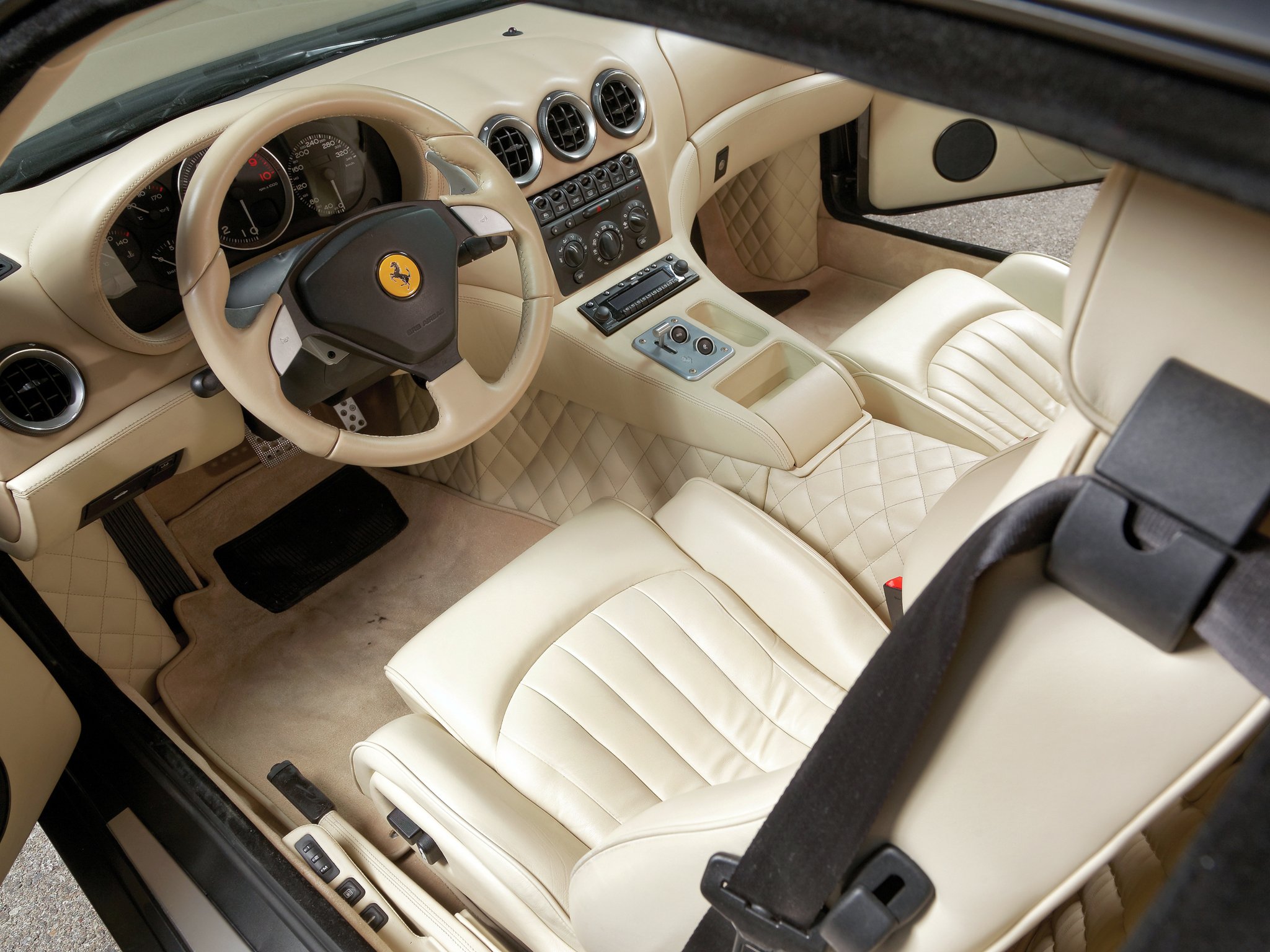 2006, Ferrari, 575, Gtz, Supercar, Interior Wallpaper
