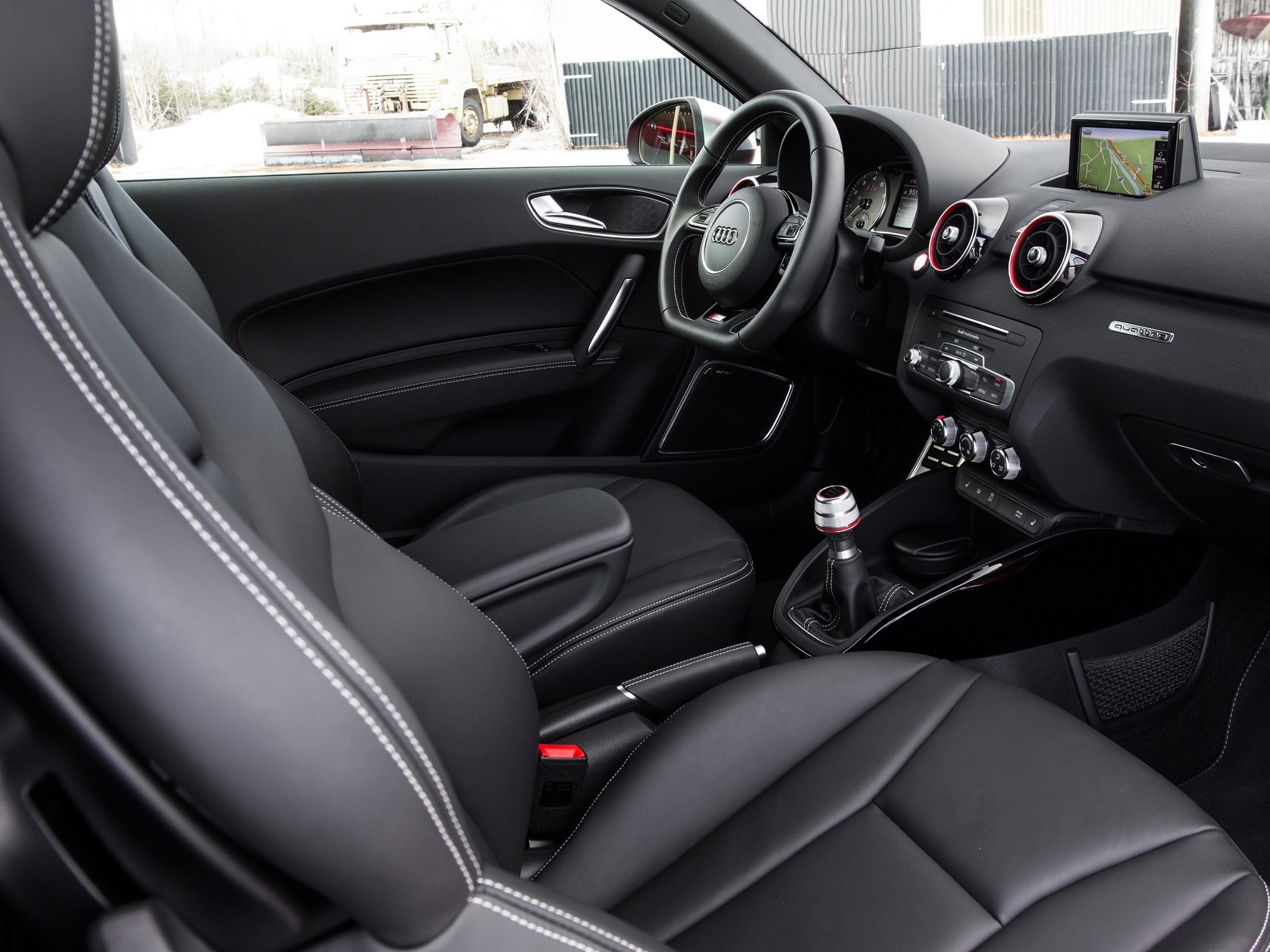 2014, Audi, S 1, Quattro, Interior Wallpaper