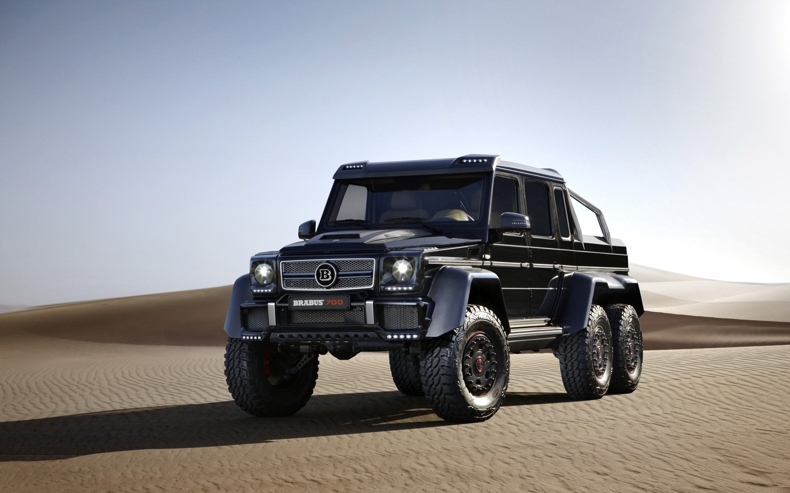 2014, Brabus, Mercedes, Benz, B63s, 700, 6x6, Pickup, Suv, Tuning, Offroad Wallpaper