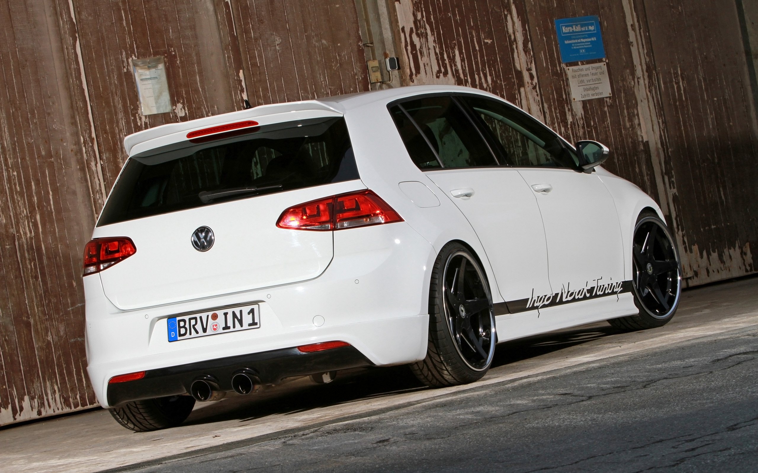 2014, Ingo noak tuning, Volkswagen, Golf, Vii, Tuning Wallpaper