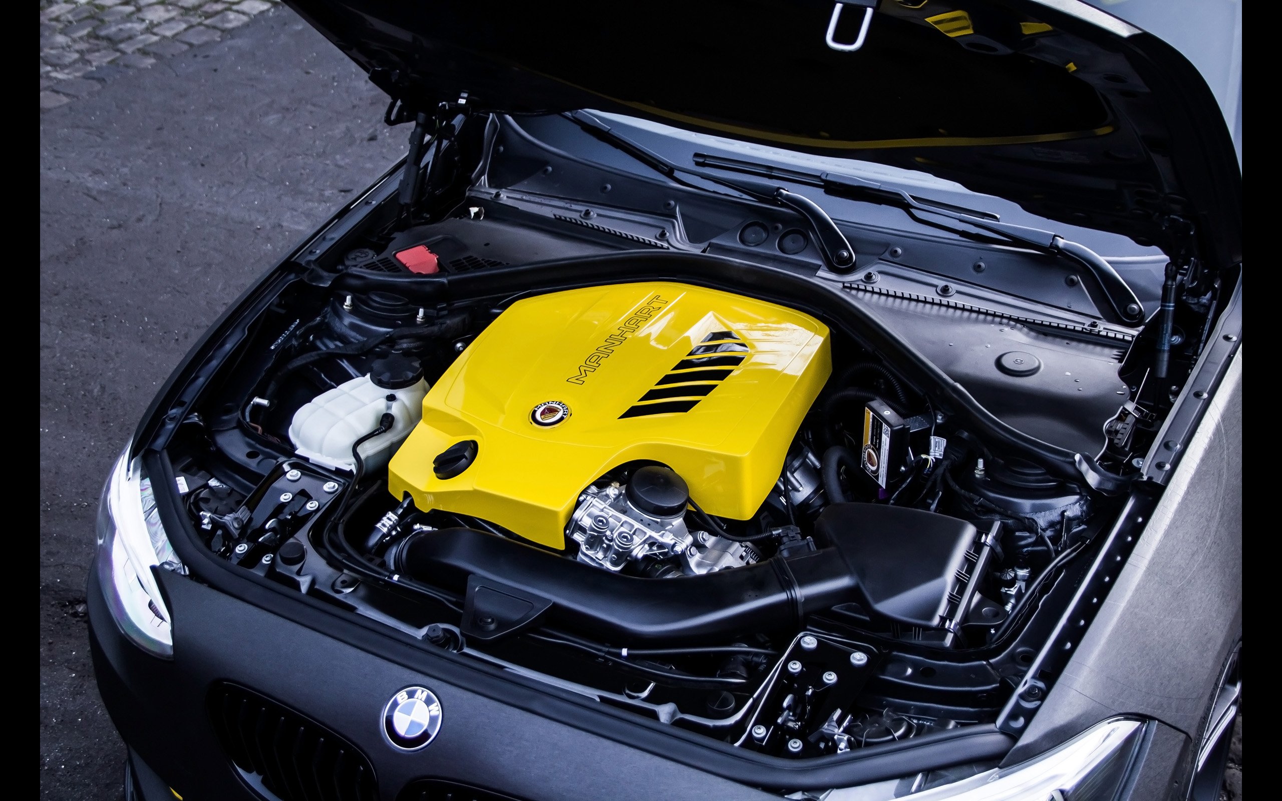 2014, Manhart performance, Bmw, M135i, Mh1, 400, Tuning, Engine Wallpaper