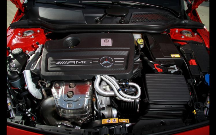 2014, Posaidon, Mercedes, Benz, A45, Tuning, Engine HD Wallpaper Desktop Background