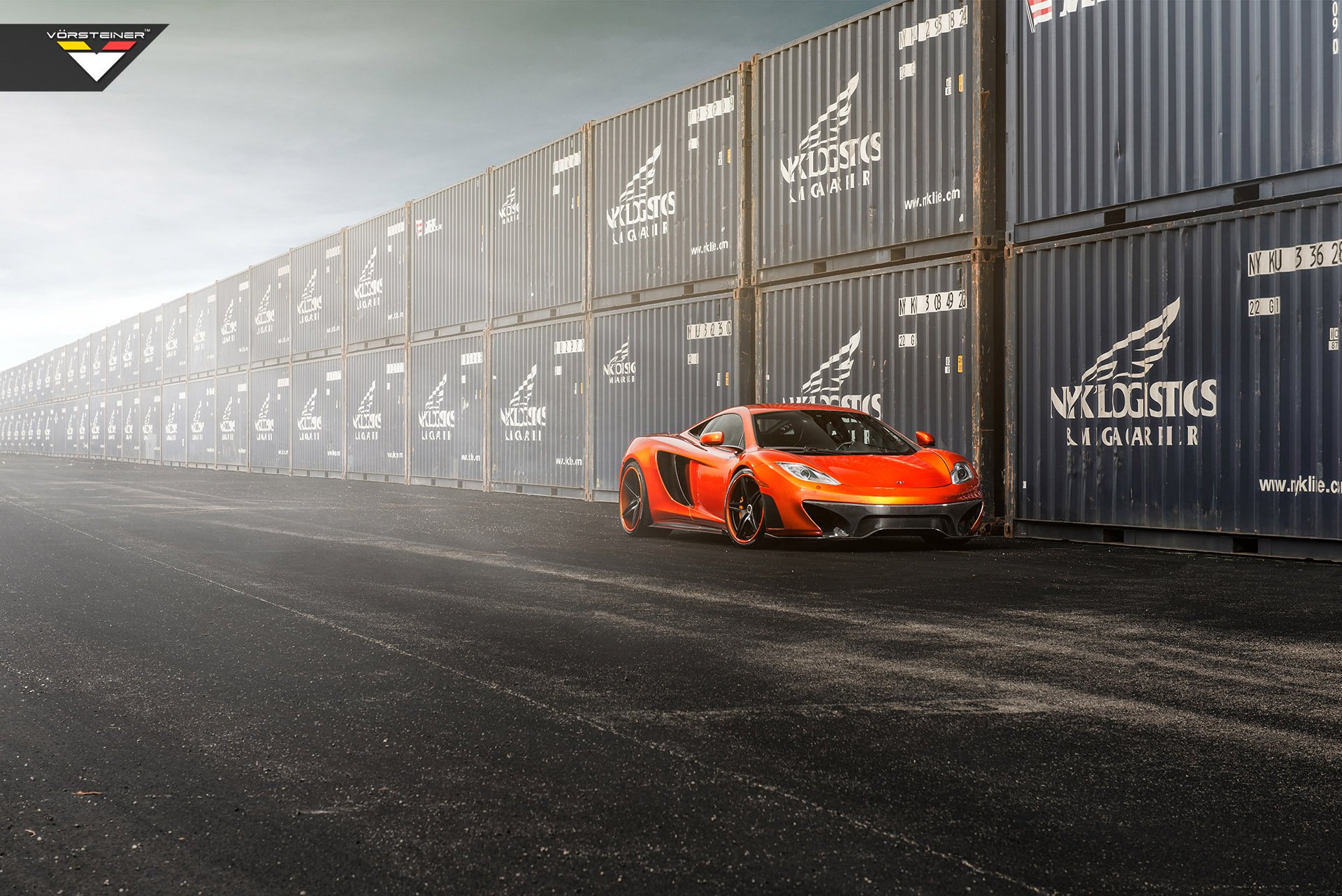 2014, Vorsteiner, Mclaren, Mp4, V x, Volcano orange, Supercar, Tuning Wallpaper