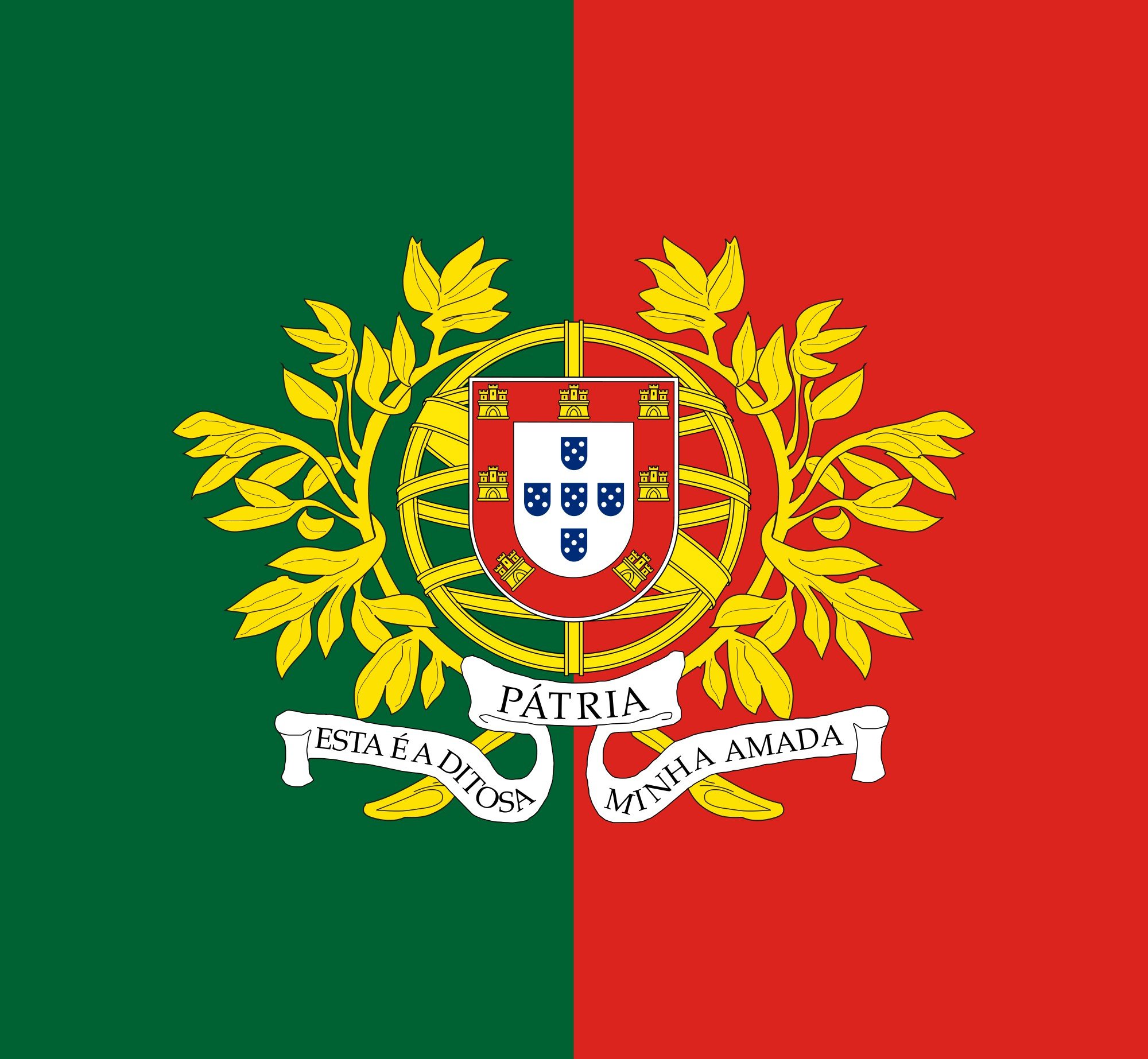 2000px military, Flag, Of, Portugal, Svg Wallpaper
