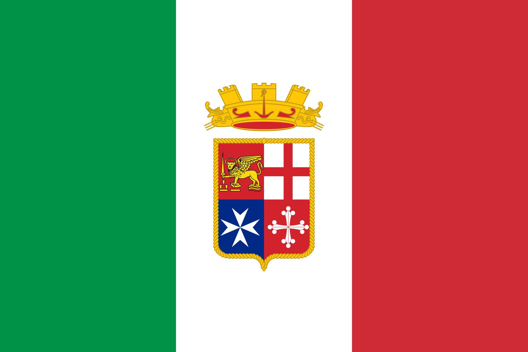 2000px naval, Ensign, Of, Italy, Svg Wallpaper