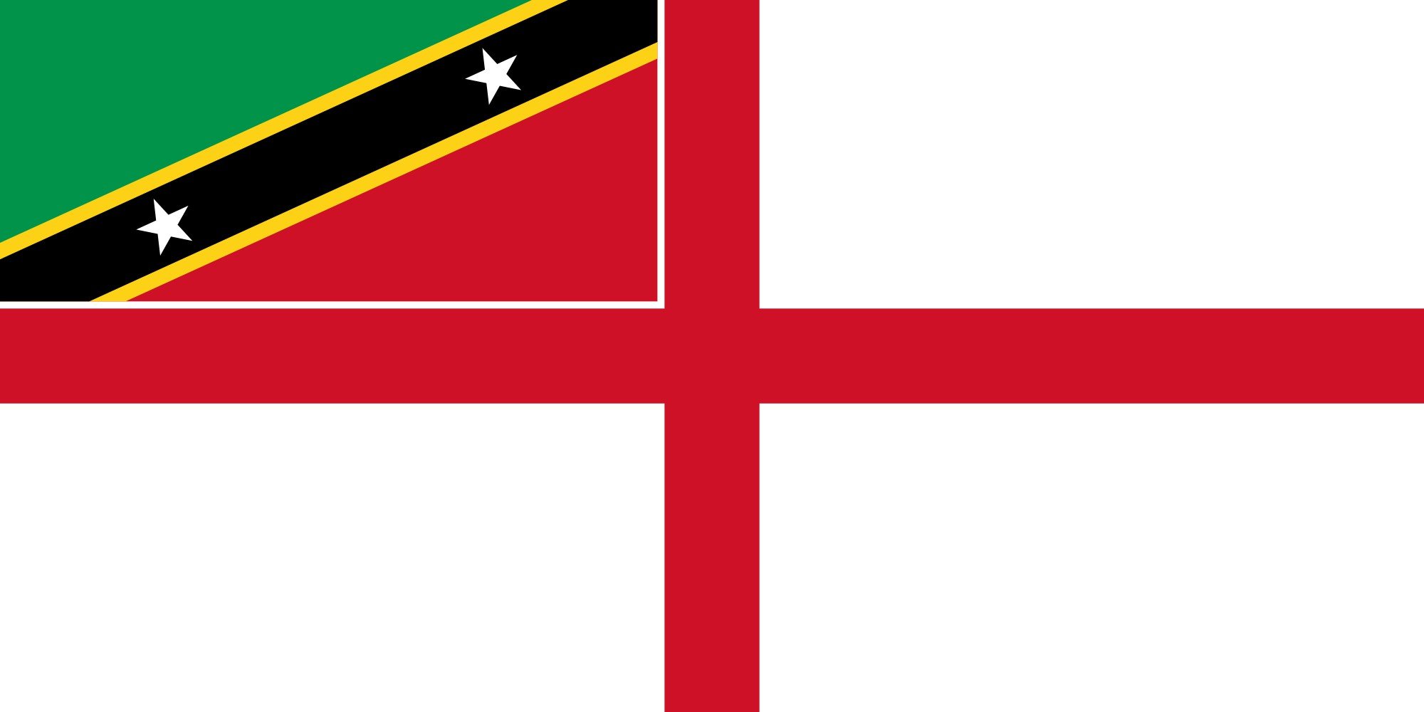 2000px naval, Ensign, Of, Saint, Kitts, And, Nevis, Svg Wallpaper