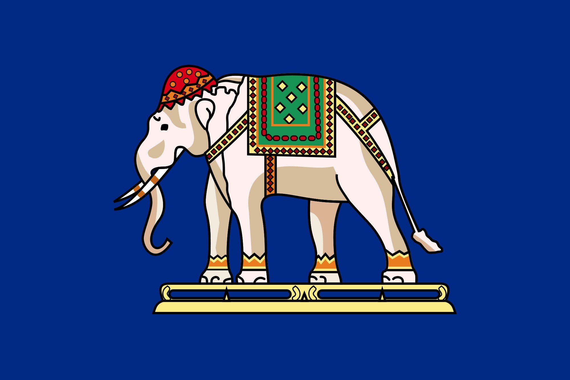 2000px naval, Jack, Of, Siam,  1881 1917 , Svg Wallpaper