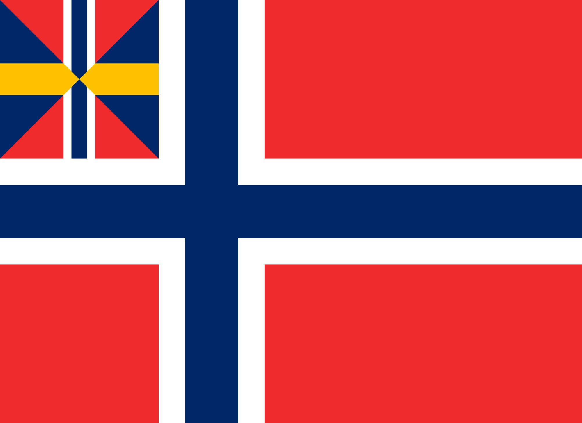 2000px norge unionsflagg 1844, Svg Wallpaper