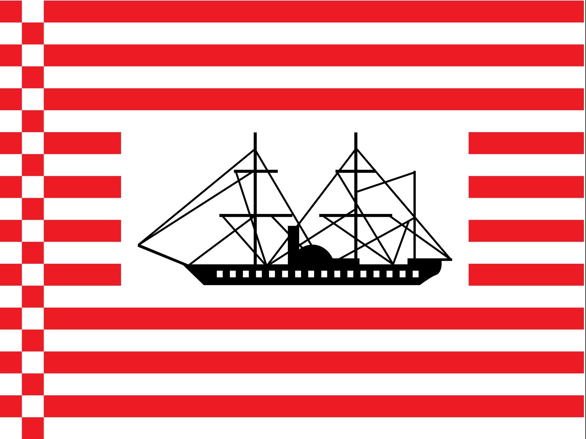 2000px ocean, Steam, Navigation, Company, Flag,  , 1847, Svg Wallpaper