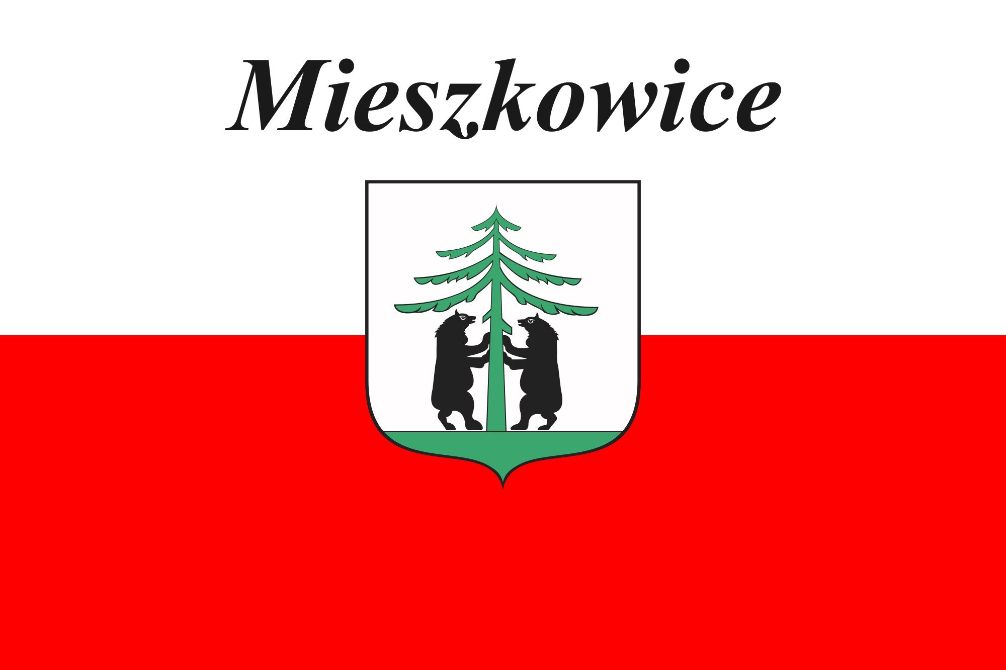2000px pol, Mieszkowice, Flag, Svg Wallpaper