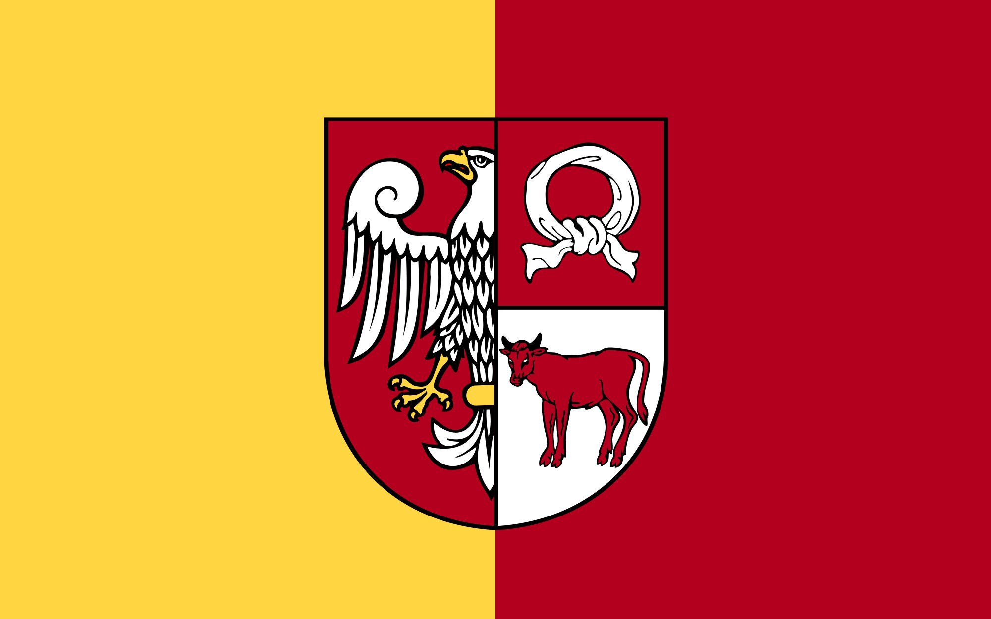 2000px pol, Powiat, Czarnkowsko trzcianecki, Flag, Svg Wallpaper