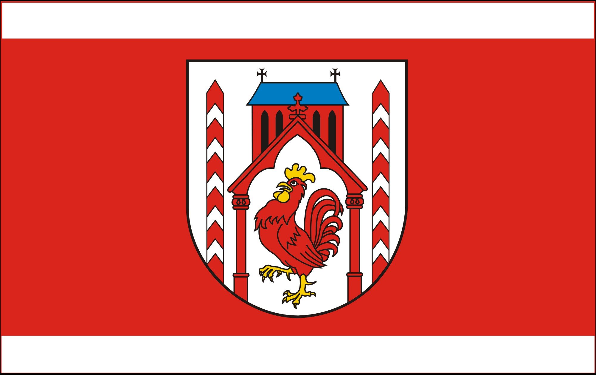 2000px pol, Saeubice, Flag, Svg Wallpaper