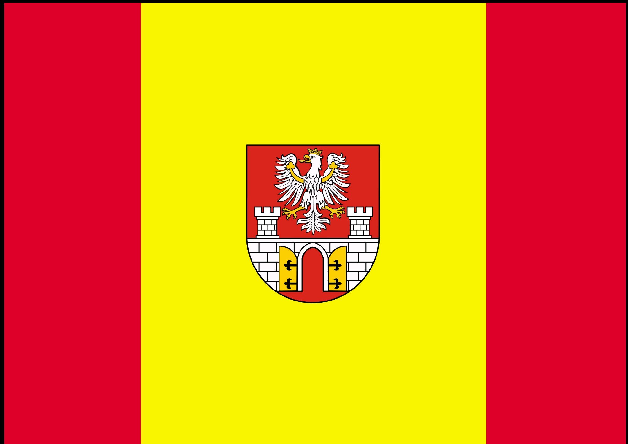 2000px pol, Powiat, Baudziaiski, Flag, Svg Wallpaper