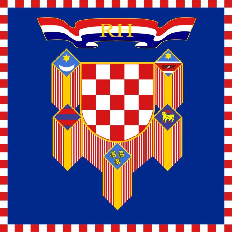 2000px presidential, Flag, Of, The, Republic, Of, Croatia, Svg HD Wallpaper Desktop Background
