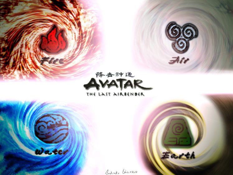 water, Fire, Earth, Avatar , The, Last, Airbender, Air HD Wallpaper Desktop Background