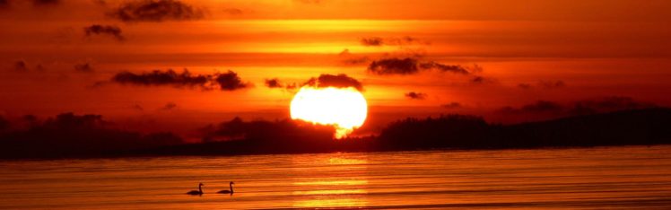 sunset, Sun, Sea HD Wallpaper Desktop Background