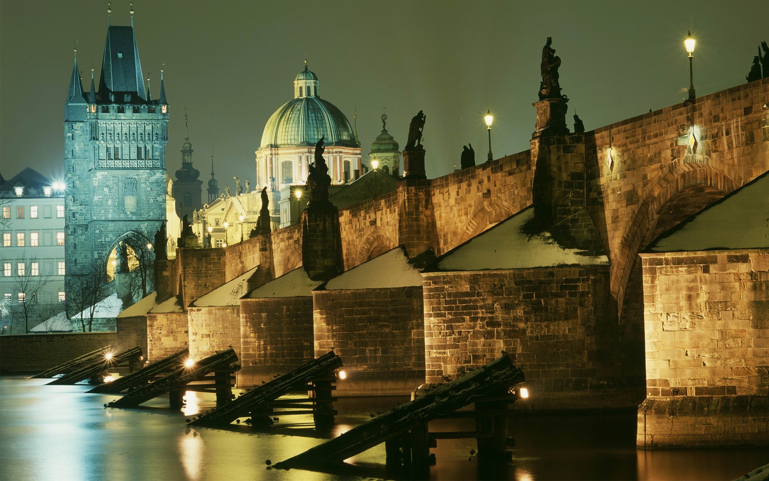 landscapes, Cityscapes, Towns, Skyscrapers, Prague, City, Skyline Wallpaper