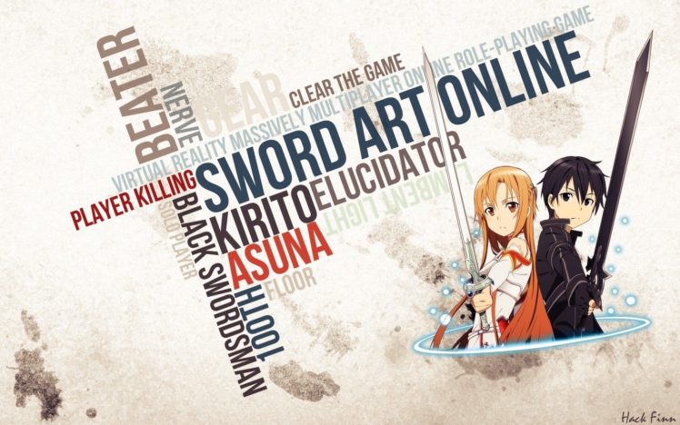 sword, Art, Online, Yuuki, Asuna, Kirigaya, Kazuto HD Wallpaper Desktop Background