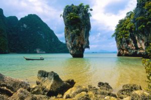 landscapes, Nature, James, Bond, Islands, Thailand, Majestic, National, Park