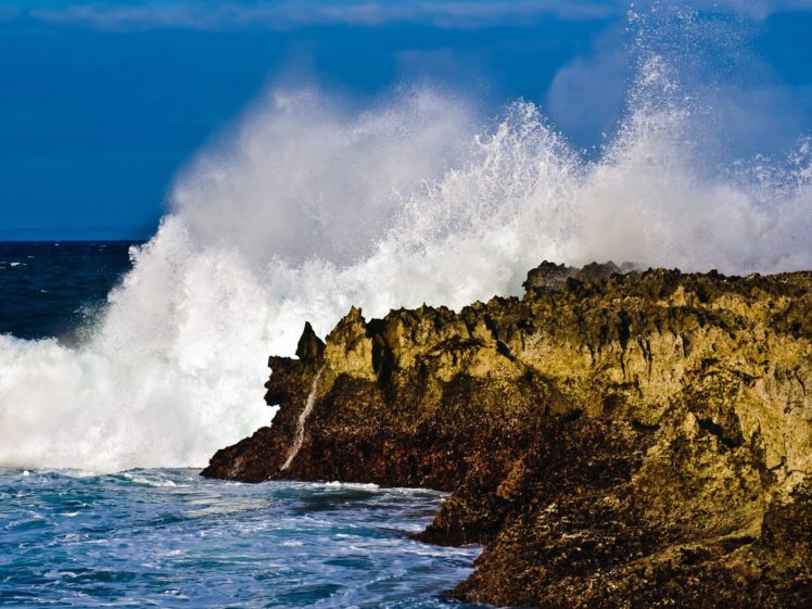 ocean, Waves, Rocks HD Wallpaper Desktop Background