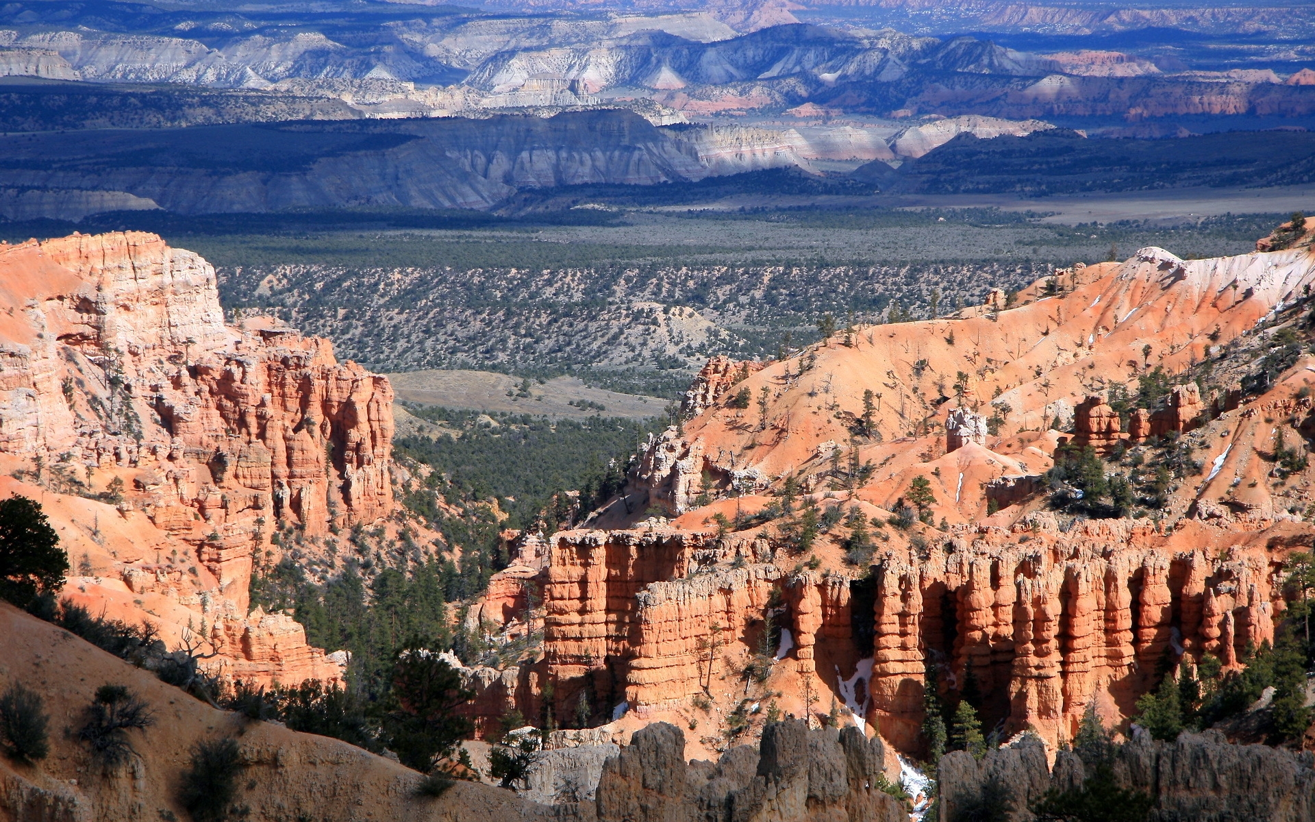 mountains, Desert Wallpaper