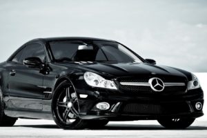 black, Cars, Mercedes benz