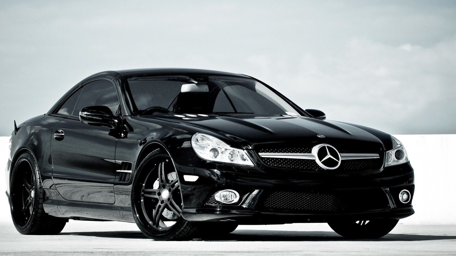 black, Cars, Mercedes benz Wallpaper