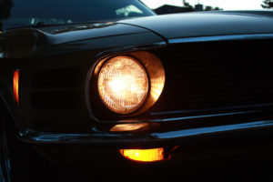 ford, Mustang, Classic, Car, Classic, Headlight, Muscle, Cars