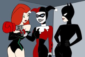 harley, Quinn, Catwoman, Poison, Ivy