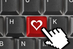 keyboard, Closeup, Heart, Computer