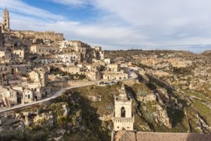 landscape, Italy, Houses, Matera, Cities