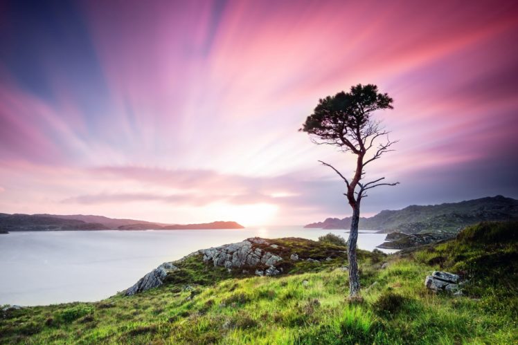 scotland, Great, Britain, Sunset, Water, Ocean, Sea, Lake HD Wallpaper Desktop Background
