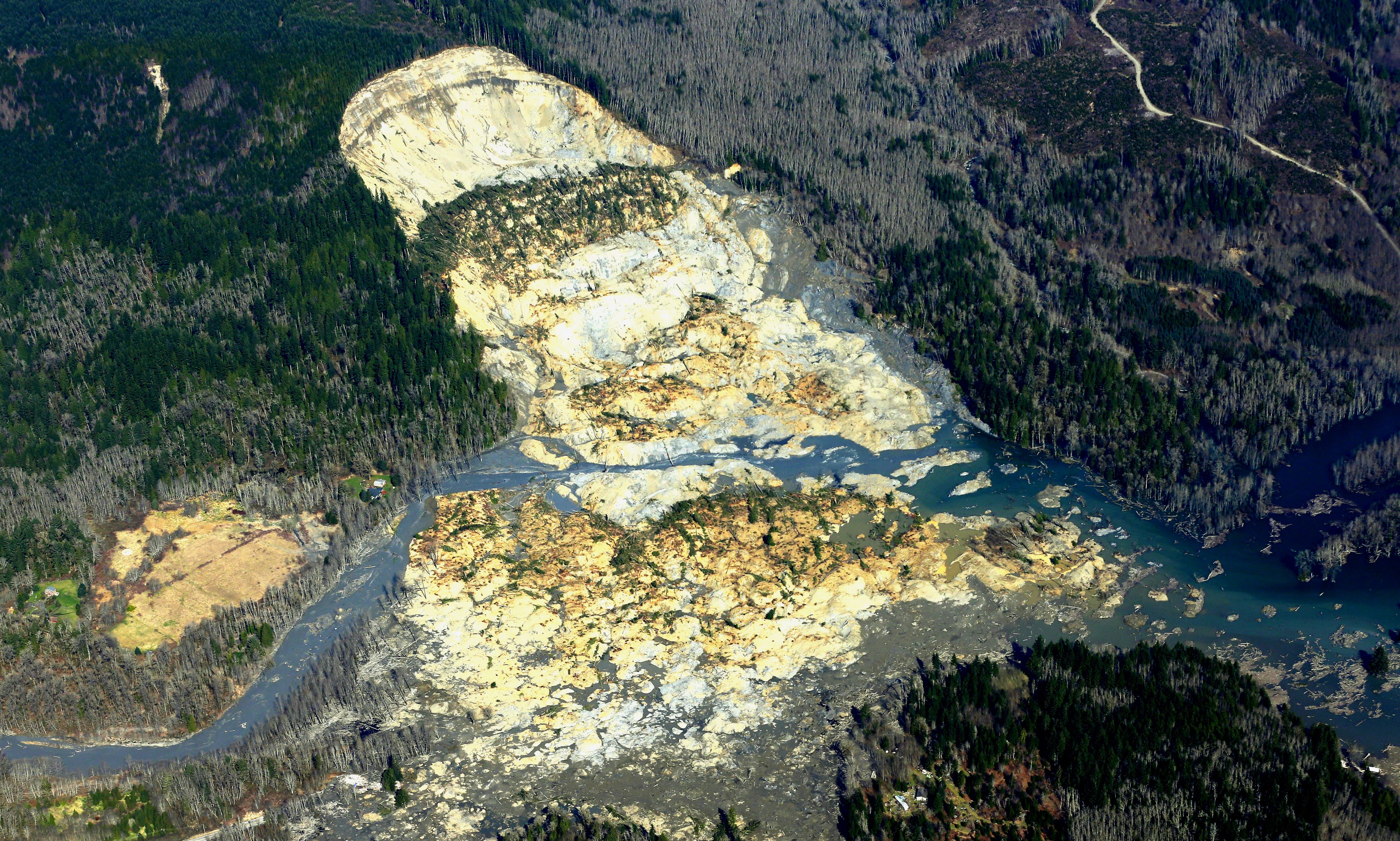 snohomish, Mudslide, Landslide, Nature, Natural, Disaster, Landscape, Forest, Washington, River, Te Wallpaper