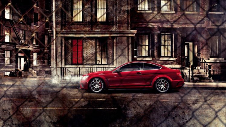 cars, Roads, Vehicles, Mercedes benz, Mercedes, Benz, C63, Black, Series, Mercedes, Benz, C63, Amg HD Wallpaper Desktop Background