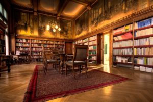 indoors, Room, Library, Brown, Books, Interior, Chairs, Bookshelf, Rugs
