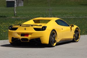 ferrari, Italian, Supercars, Static, Novitec, Rosso, Yellow, Cars, Ferrari, 458