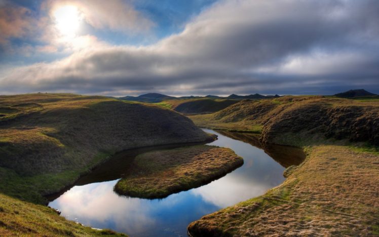 landscapes, Iceland, Rivers HD Wallpaper Desktop Background