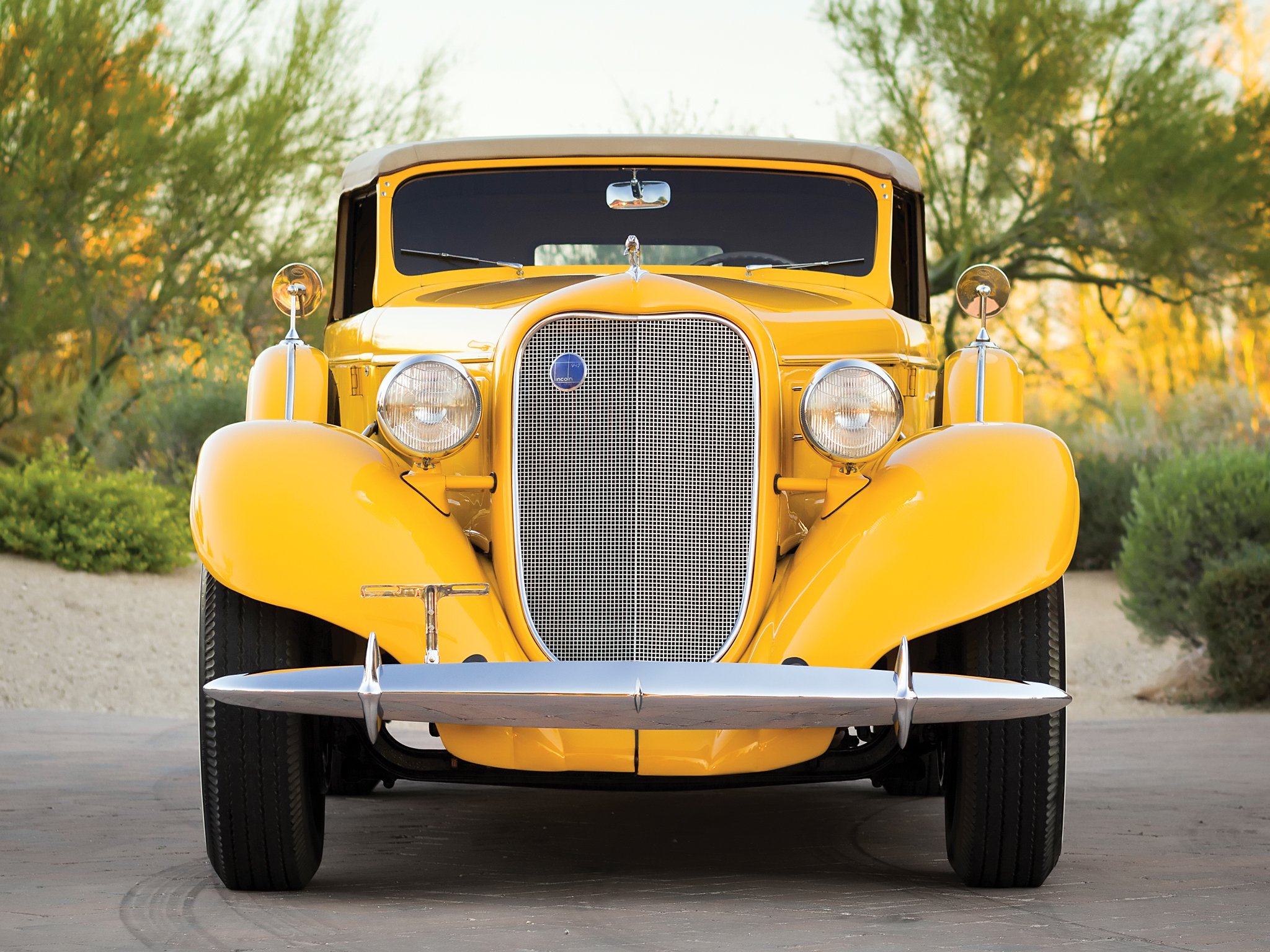 1935, Lincoln, Model k, Convertible, Roadster, Lebaron,  542 , Luxury, Retro Wallpaper