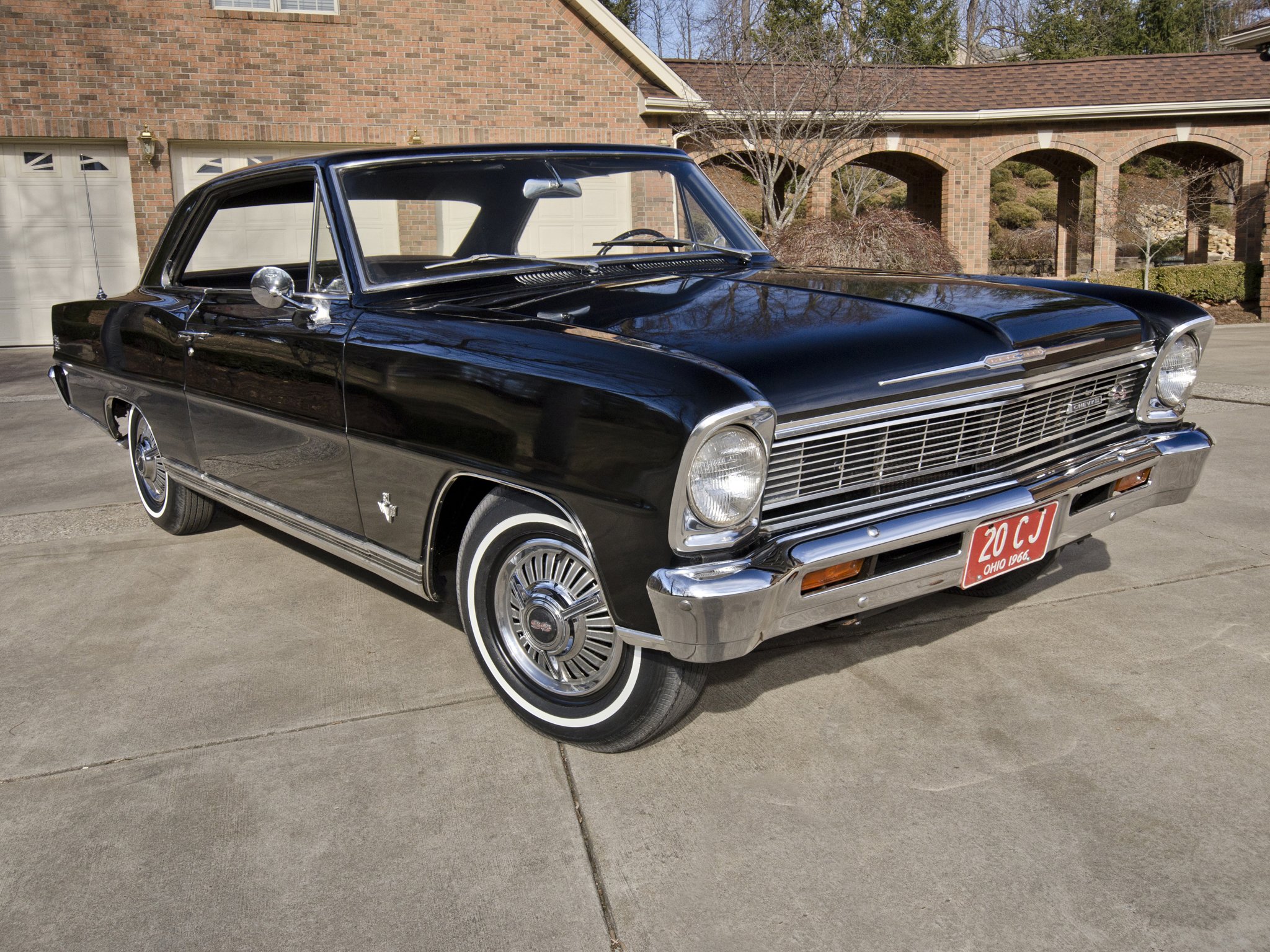 1966, Chevrolet, Chevy, I i, Nova, S s, L79, 327, 350hp, Hardtop, Coupe,  11837 , Muscle, Classic Wallpaper