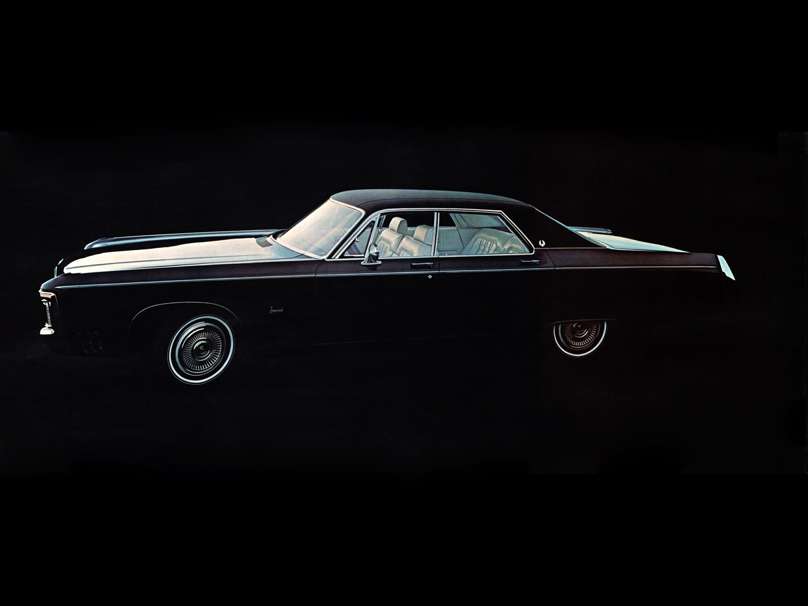 1969, Chrysler, Imperial, Lebaron, 4 door, Hardtop,  ey hym43 , Classic Wallpaper