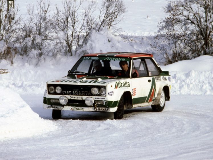 1976 81, Fiat, Abarth, 131, Rally, Corsa, Race, Racing, Classic HD Wallpaper Desktop Background