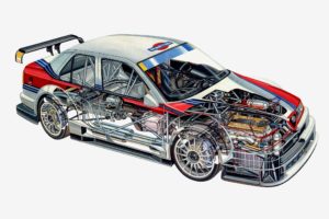 1995, Alfa, Romeo, 155, V 6, T i, Dtm,  se062 , Race, Racing, Interior, Engine