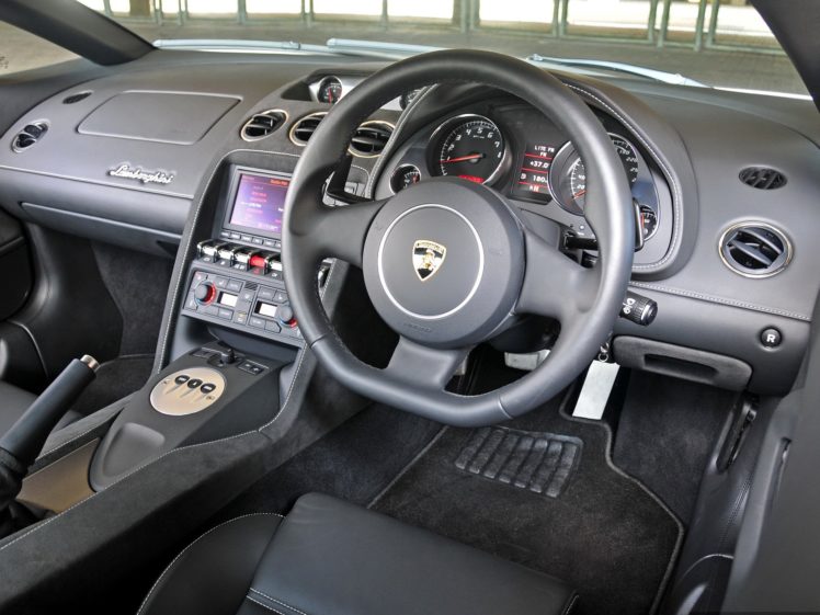 2012, Lamborghini, Gallardo, Lp550 2, Mle, Supercar, Interior HD Wallpaper Desktop Background