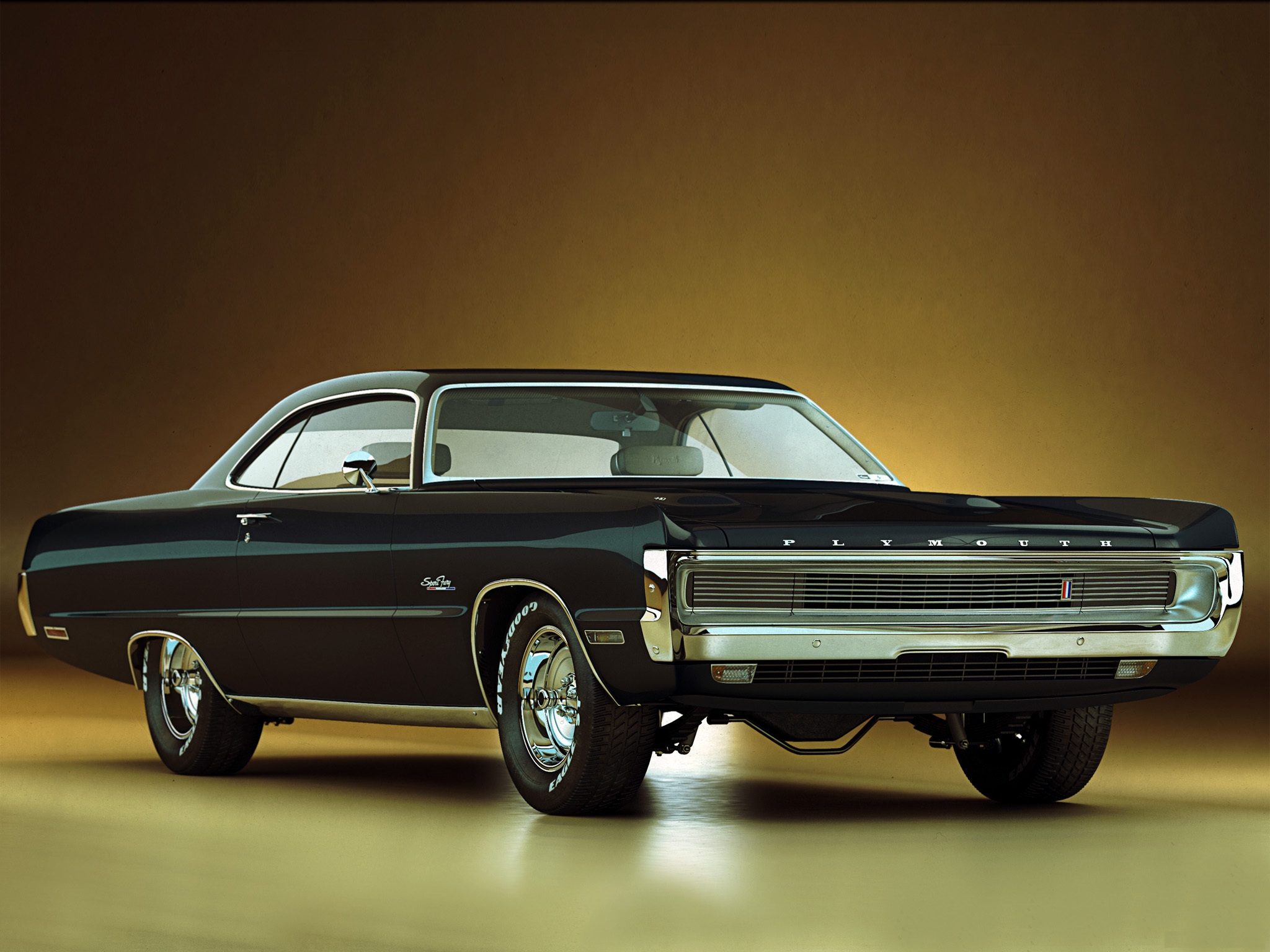 1970, Plymouth, Fury, Mopar, Classic, Muscle, Cars Wallpaper
