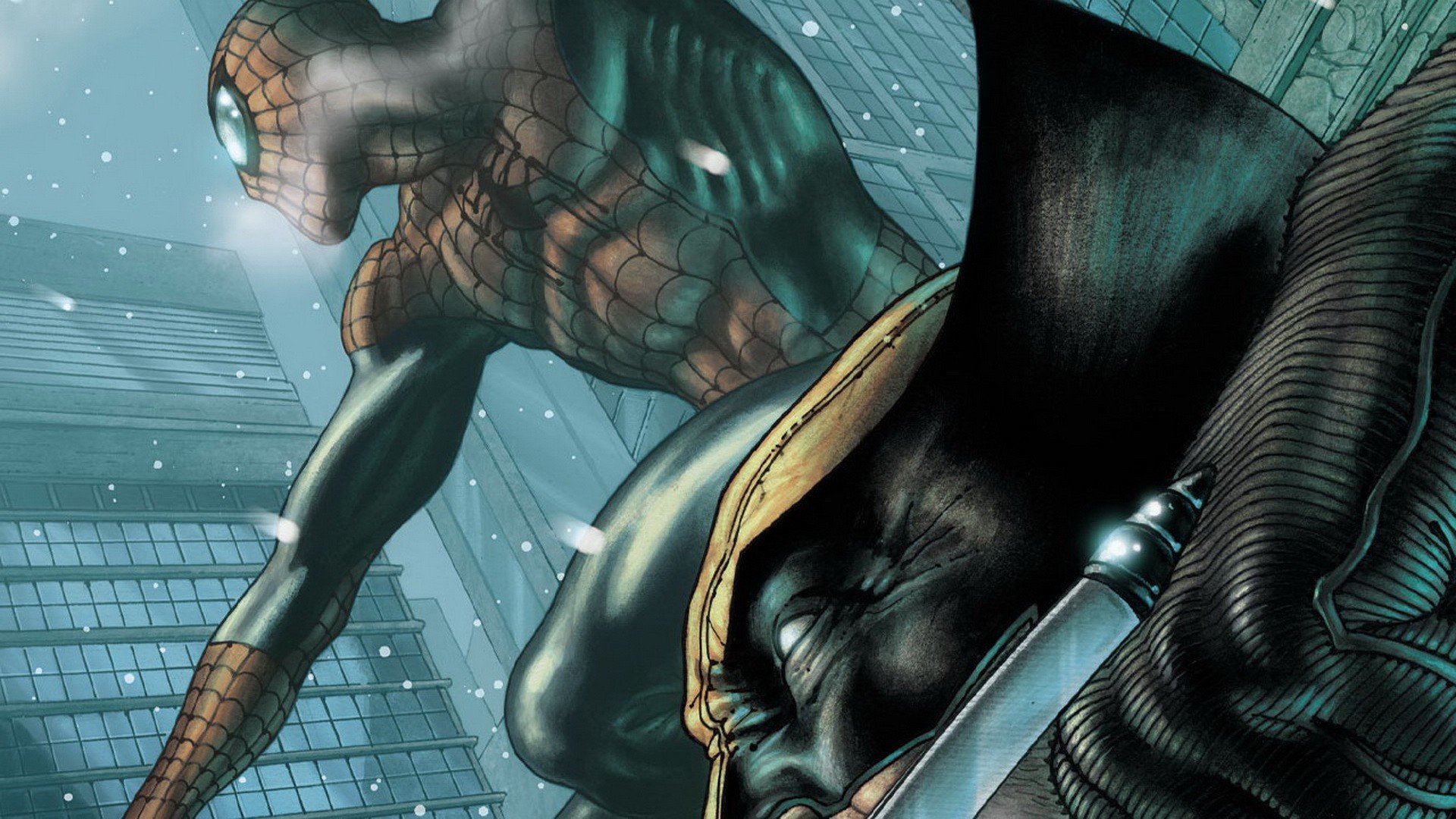 comics, Spider man, Wolverine, Marvel, Comics Wallpaper