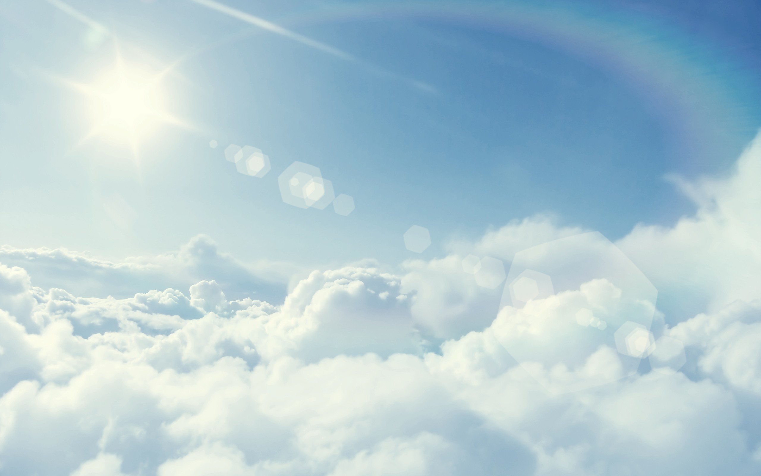 clouds, Nature, Sun, Skyscapes Wallpaper