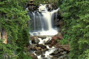 forests, National, Colorado, Waterfalls