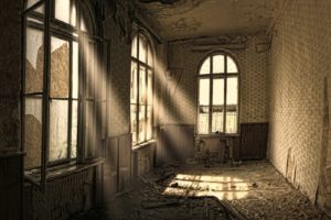 room, Sunlight, Abandoned, Window