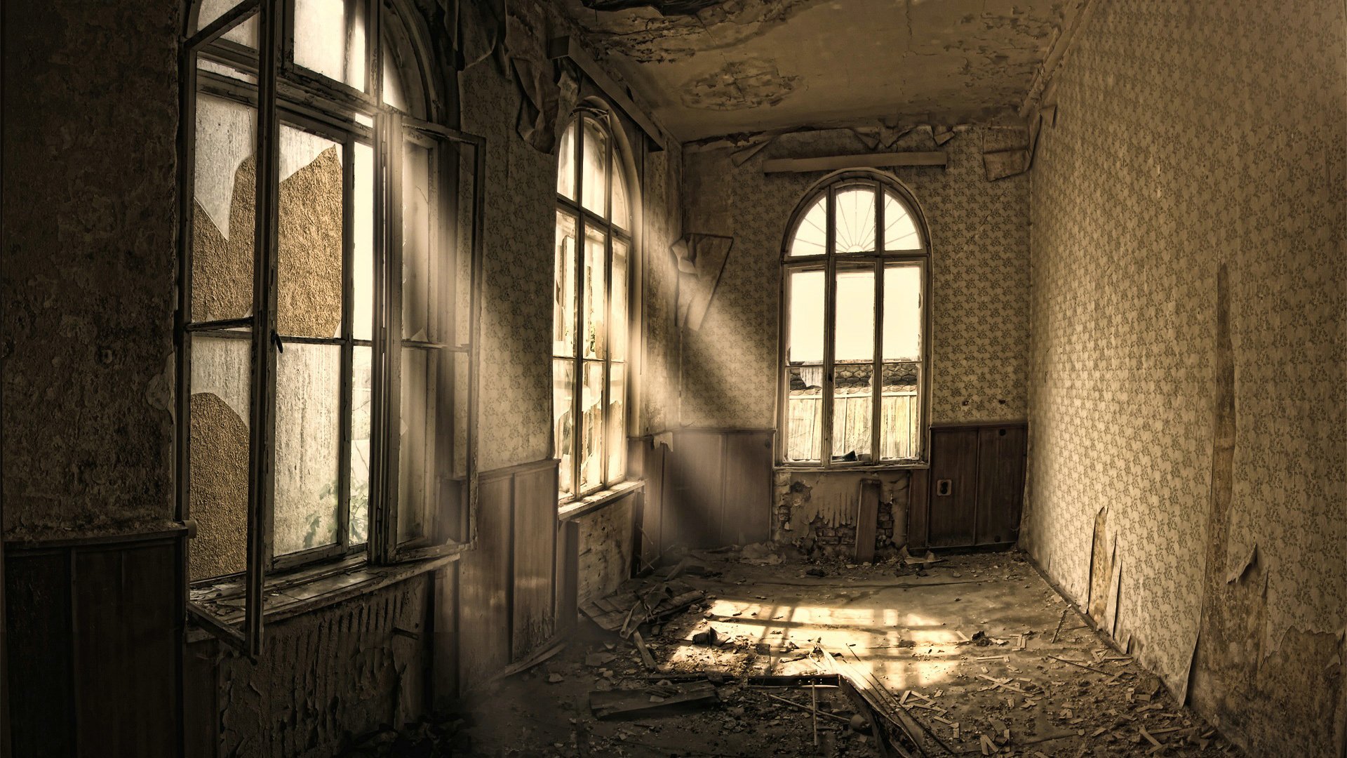 room, Sunlight, Abandoned, Window Wallpapers HD / Desktop and Mobile