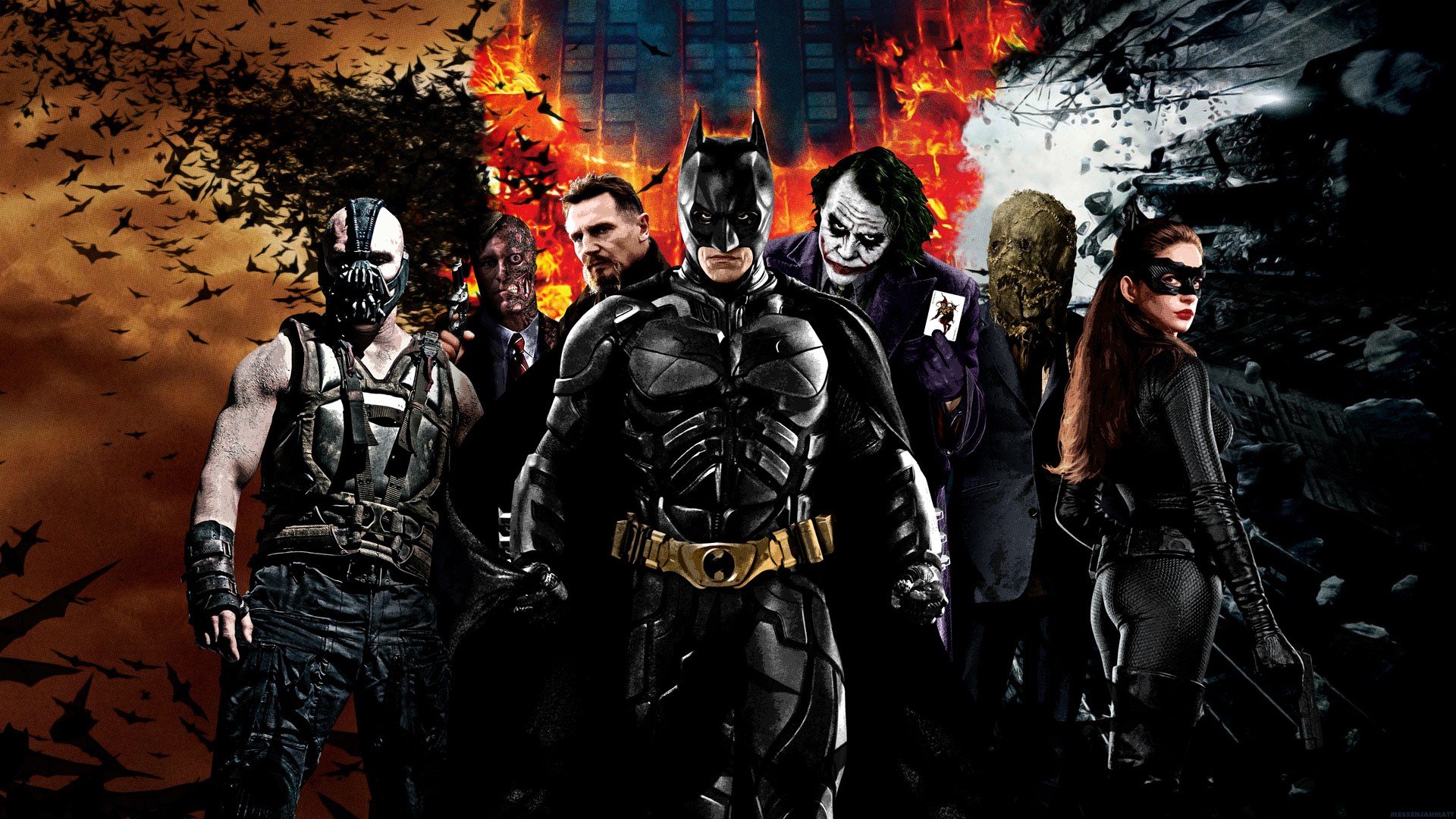 Bane, Batman, The, Dark, Knight, Rises, Raaeus, Al, Ghul, Scarecrow, Comics...